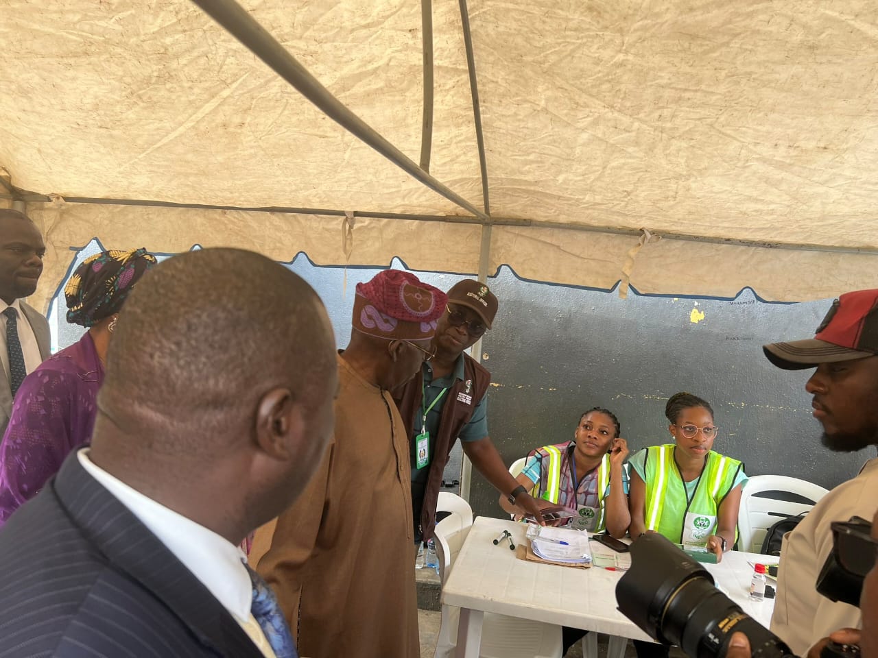 Lagos Guber Polls President Elect Tinubu Casts Vote Vanguard News