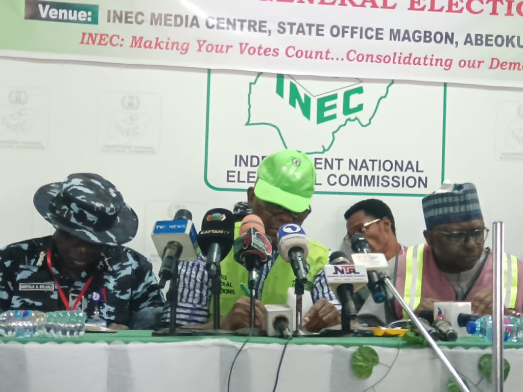 INEC Begins Collation Of Results In Ogun Vanguard News