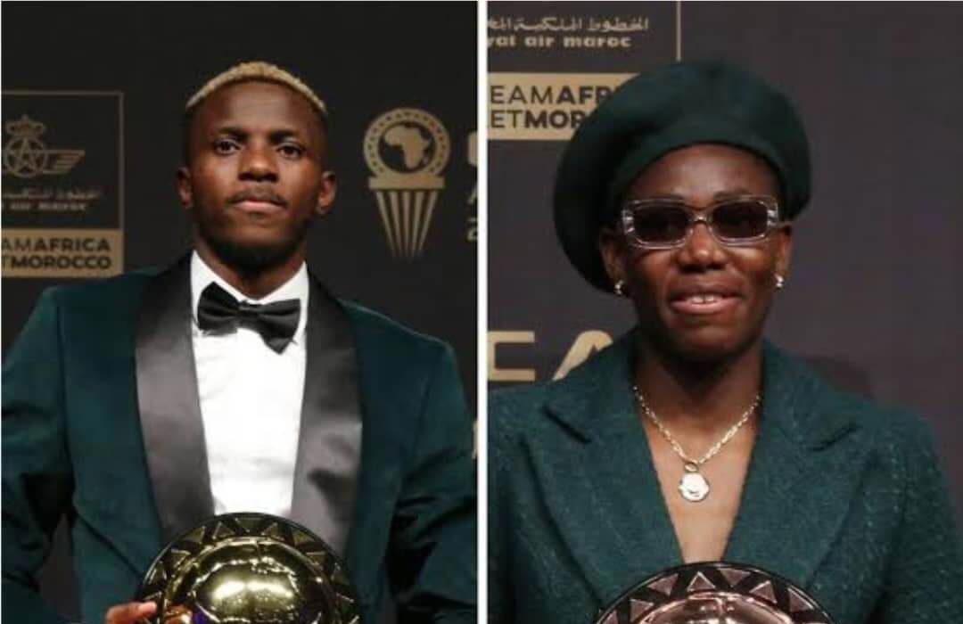 Caf Awards Tinubu Hails Osimhen Oshoala Nnadozie Vanguard News