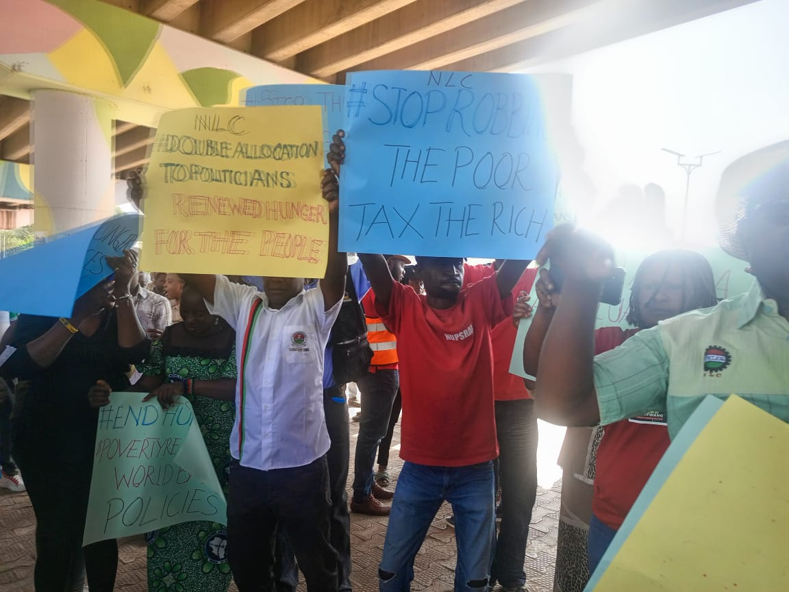 Photos Economic Hardship Nlc Protests In Abuja Lagos Oyo Jos