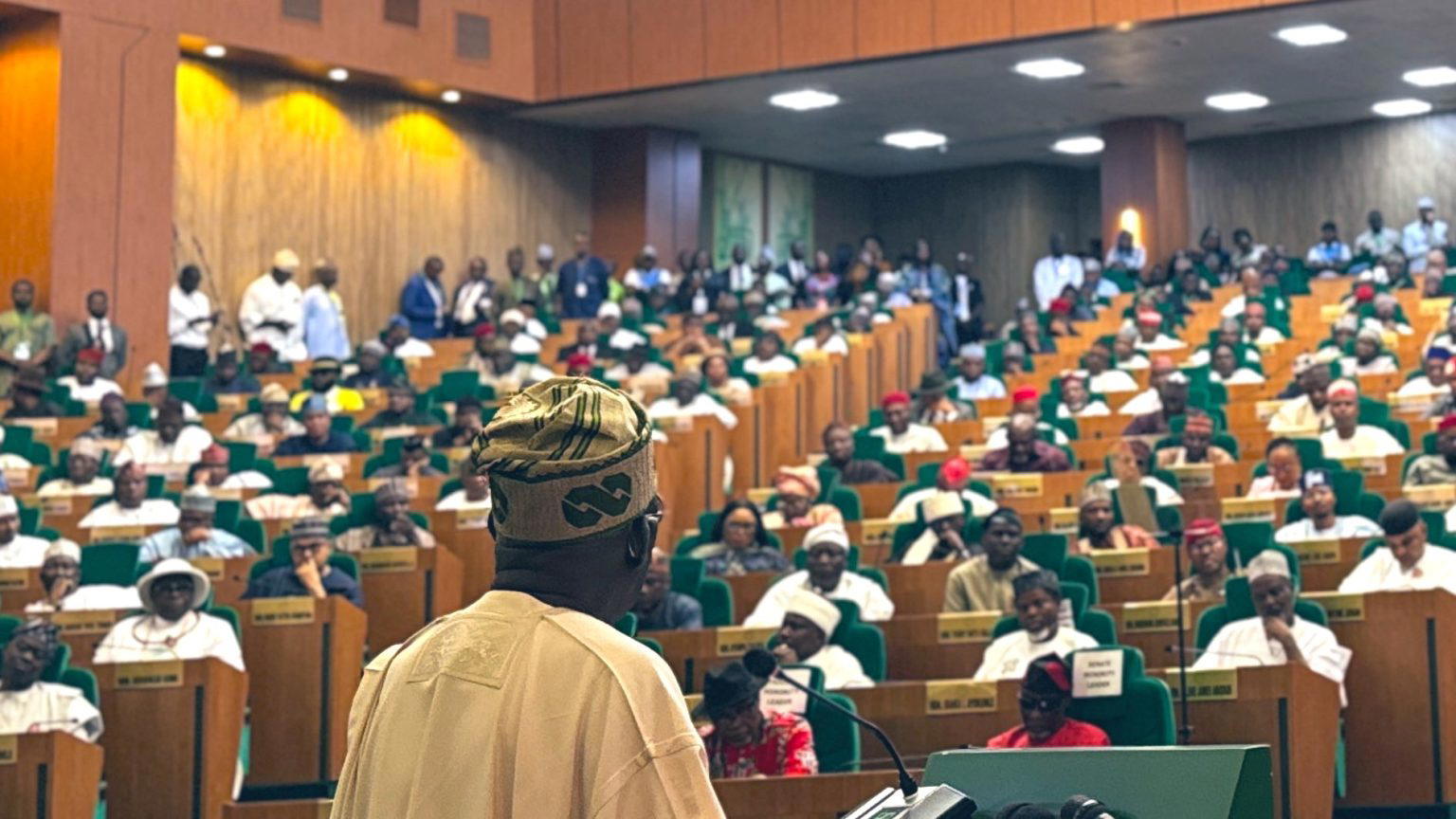 Just In Tinubu Arrives Nass To Presents N Trn Budget