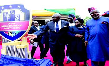 Our second layer of policing Lagos, by Ambode