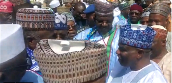 Video: Atiku’s campaign DG, Tambuwal welcomes Tinubu to Sokoto