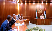 Naira Redesign: Buhari meets Bagudu, Tambuwal, Emefiele, Bawa