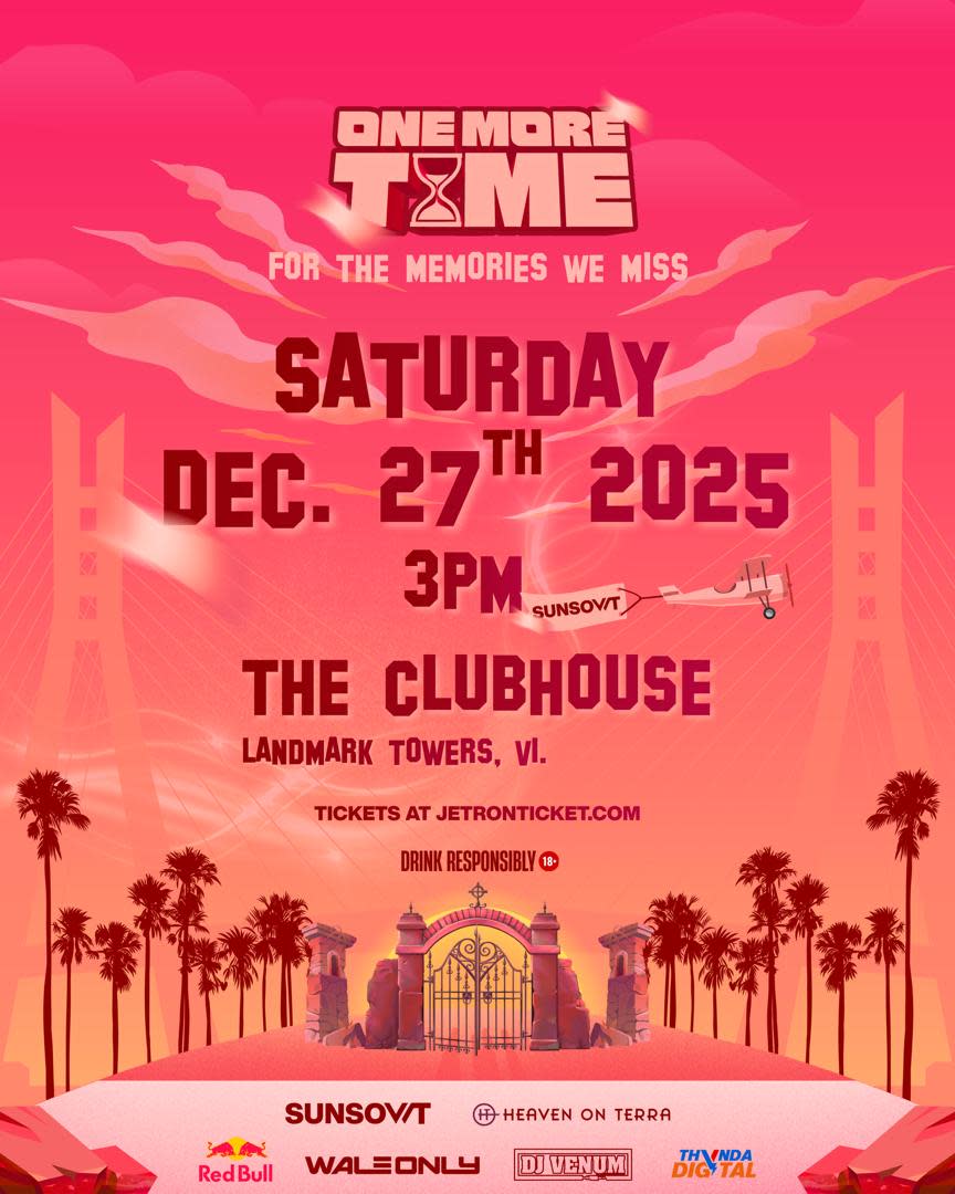one more time flyer