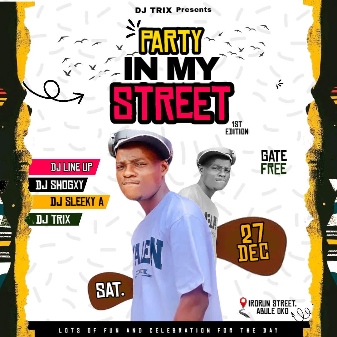 party in my street flyer