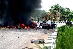Another twin explosion rocks Rivers