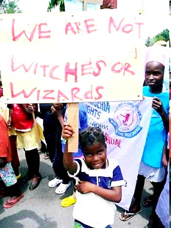 Witchcraft  allegation: 8-yr-old girl  set ablaze