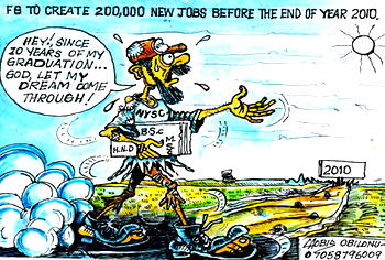 54% of Nigerian youths were unemployed in 2012