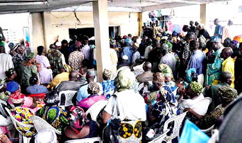 Pandemonium as Ogun pensioners lock in commissioner, workers