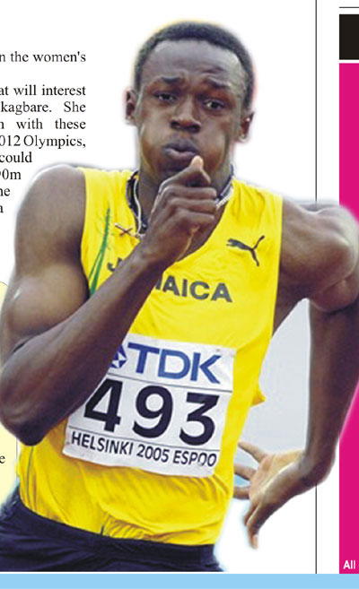 Injured Bolt will not race again until …