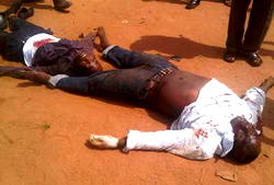 Two robbers burnt to death in Calabar