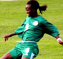 40-yr old Super Falcon star, Perpetua Nkwocha, goes to the altar