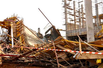 Construction work grounds NIWA Calabar office