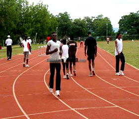 Excel College students take to track/field