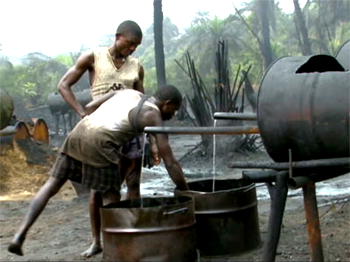 Illegal Refining: Nigeria Navy calls for greater inter agency collaboration