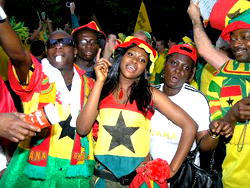 Ghana stumble in Japan