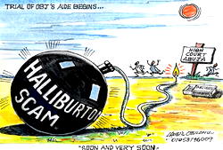 Halliburton: How millions of dollars bribe money were wired