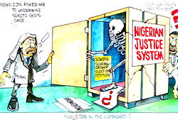 Crisis In Judiciary: Jonathan removes Salami