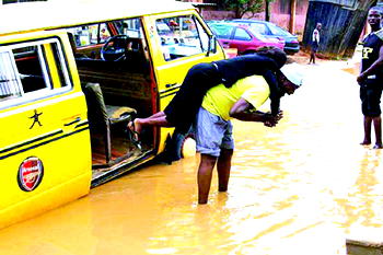Lagos blames residents for persistent flooding