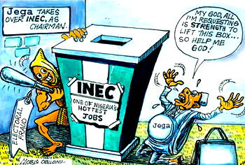 Jega working with APC leaders, to rig election, PDP alleges