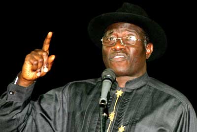 Jonathan warns service chiefs, IG over economic sabotage