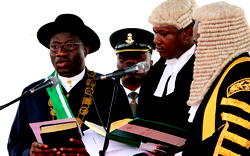 Time to be  Commander-in-Chief, Jonathan