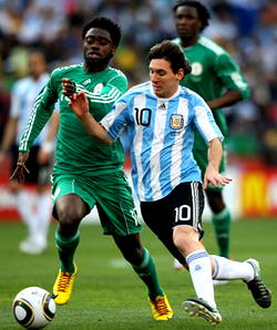Presidential inauguration: Argentina knocks off Egypt