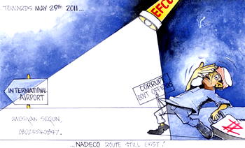 AS EFCC Gets Arrest Warrant…Nationwide Manhunt for Ex-Gov