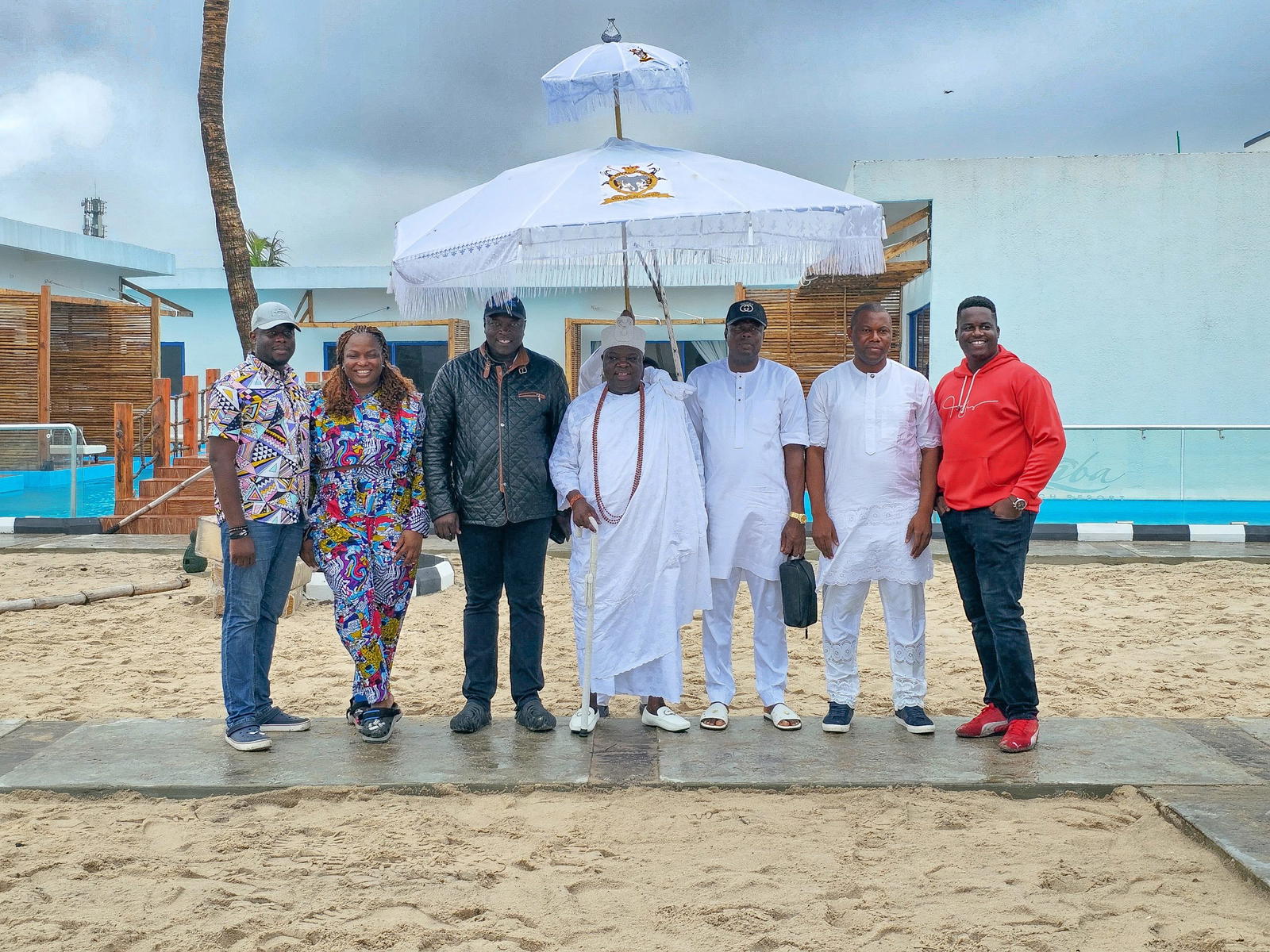 Govt, community stakeholders pay courtesy visit to Ziba Beach Resort