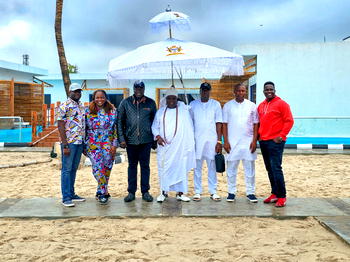 Govt, community stakeholders pay courtesy visit to Ziba Beach Resort