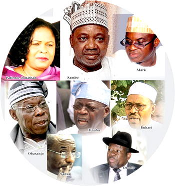 Personalities who will shape Jonathan’s Presidency