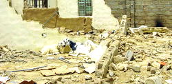Collapsed building tragedy: Man loses two children, three others injured