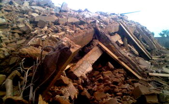 3 feared dead as 4-storey building collapses in Enugu
