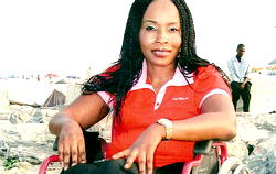 ‘Queen’ Abimbola: Crippled but undeterred by the wheelchair