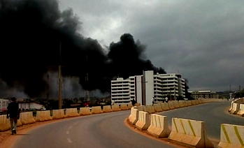 Explosion rocks Police headquaters in Abuja