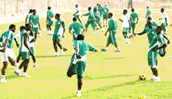 Nigeria Vs Mexico: Players fight for World Cup shirts