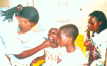Corps member offers free health  services to community