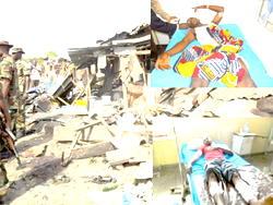 Aftermath of bomb blast: Survivors groan, mammy market traders count losses