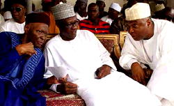 Saraki reconciles with son, returns to PDP
