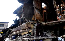 Lagos collapsed building: Tears as poor accessibility seals trapped victims’ fate