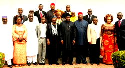 Jonathan swears in 13 special advisers