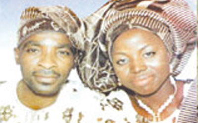 Tears, wailing, as man, pregnant wife killed by flood are buried