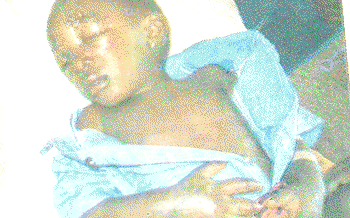 How baby was rescued from 40-feet pit