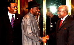 We ‘ll end rice import  before 2015 – Jonathan