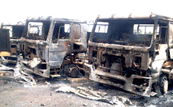 BCC bloodbath: How 13 persons lost their lives…154 trailers and 60 cars burnt