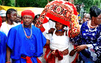 Osun festival: Arugba takes centre stage