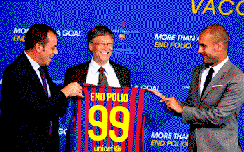 World leaders pledge to end polio by 2018