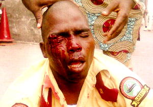 Day disabled commercial bus operators went gaga in Lagos