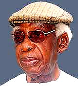 Historic moment in literature as Chinua Achebe, Gabriel Okara discuss with Brenda Marie Osbey